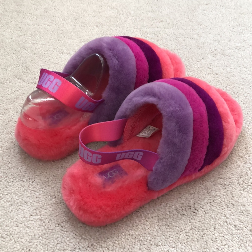 NWB UGG Fluff Yeah Slides - Picture 2 of 6